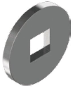 6 Stk. DIN 440 A2 V 18.0 Unterlegscheibe Vierkantloch Holzbau EDELSTAHL A2 V2A