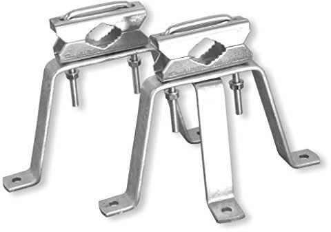 unitech Mauerhalterset Stahl - ca. 150mm Wandabstand - für Masten bis 60mm