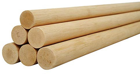 by Beier Germany Bogenrohling für 50 Zoll/Kampfstockrohling 1,31 m aus Rattan/Manau