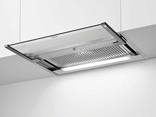 AEG X86264MP1 Built-in cooker hood 559m³/h A Acier inoxydable hotte - Hottes (559 m³/h, Conduit/Recirculation, A, B, D, 65 dB)