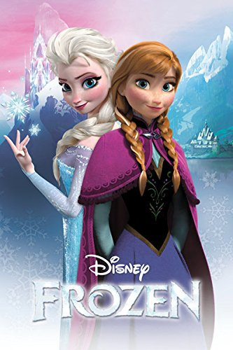 Unbekannt Frozen-Anna, Elsa & - 61 Cm x 91.5 Cm Poster//Poster