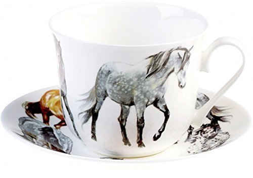 Roy Kirkham - My Horse - Frühstückstasse und Untertasse