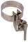 Dehn-BRS 540103 27.89 AK1 X 10 2 x 6,8 V2 A – Klemmen (Rohrschelle, Edelstahl, Edelstahl)