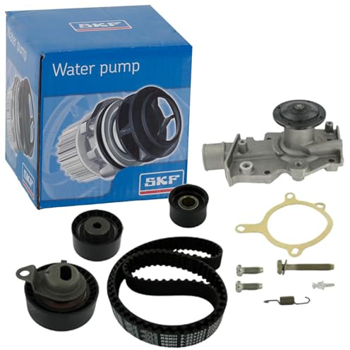 SKF Wasserpumpe und Zahnriemensatz mit Dichtungen VKMC 04212 Höhe 171 mm Länge 271 mm Breite 142 mm - OE-Qualität