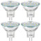 LED-Leuchtmittel 3W MR11, 12V 20W Halogen-Ersatz, GU4 Bi-Pin-Sockel, Tageslichtweiß 4000 K, nicht dimmbar, 4 Stück