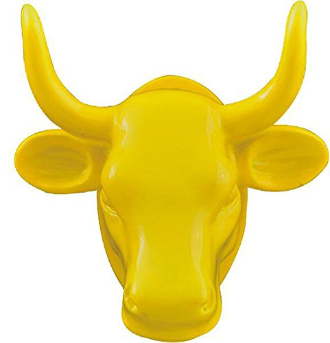 CowParade Magnet, gelb - Der kultige Kopf' Nun als Magnet