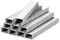 kwb Klammern, Typ Flachdraht, Stahl, C-Spitze, Stahldraht, 1200 Stk. 11,40 mm x 10 mm