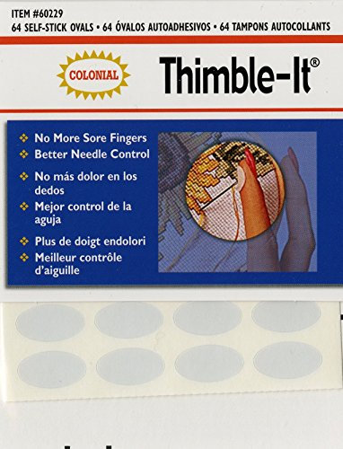 Colonial Needle „Thimble-It“ Selbstklebende Fingerpads, 6 Stück