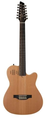 Godin A12 12 cordes NT SG Natural Finition Semigloss - Guitare Acoustique 12 cordes