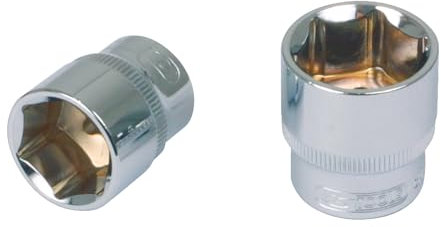 KS Tools 918.1232 Douille 1/2 6 pans 32 mm CHROMEplus