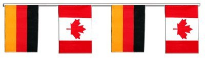 Flaggenfritze® Freundschaftskette Deutschland - Kanada