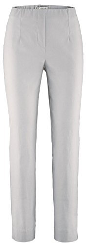 Stehmann INA-740, Bequeme,stretchige Damenhose-Bitte mindestens 1 Nummer Kleiner bestellen, light grey, 46