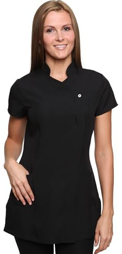 Mirabella Health & Beauty Women's Freya Beauty Tunic Uniform Black 22 UK
