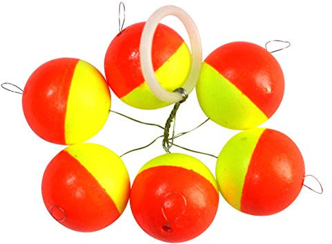 Trout-Pilot 10mm - FTM-Trout new generation Rund / Gelb-Rot von FTM