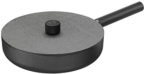 SKEPPSHULT - Schlemmerpfanne Noir - Gusseisen - Gusseisendeckel - Ø 28 cm - für alle Herdarten geeignet