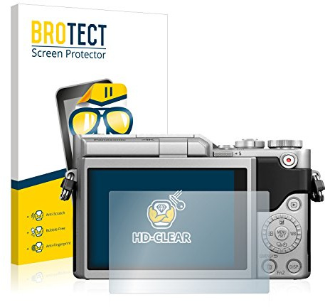 BROTECT Screen Protector compatible with Pansonic Lumix DC-GX800 [2 Pack] - HD-Clear