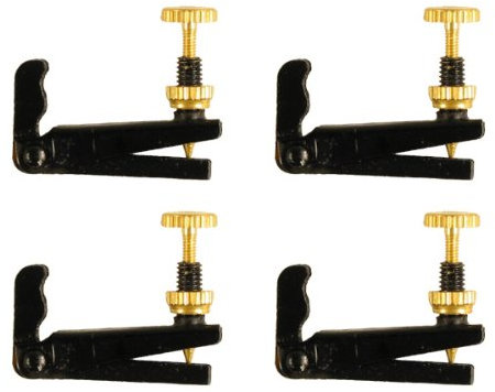 Vio Set: 4 Music One Full-Size 4/4 Violine Feinstimmer