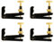 Vio Set: 4 Music One Full-Size 4/4 Violine Feinstimmer