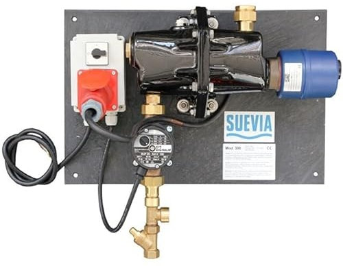 Suevia 1010300 Heizgerät SUEVIA Heizgerät Modell 300 - Heizstab 3000 Watt/400 Volt mit Thermostat un