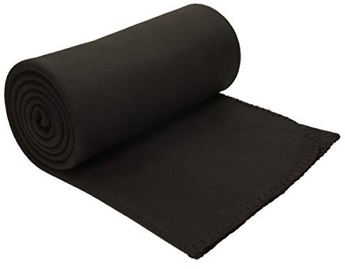 Betz Luxus Fleecedecke Kuscheldecke Wohndecke Farbe braun Größe 130x170 cm Qualität: 180 g/m² …