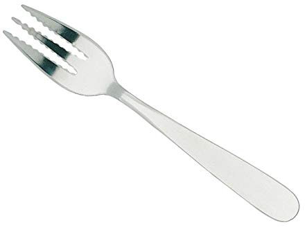 Inox Fourchette à Spaghetti Argenté 1 Pièce Acier Inoxydable Polie