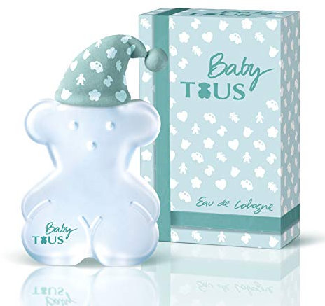 Baby Tous, Eau de Cologne para Bebé, Fragancia Floral Almizclada, 100 ml con Vaporizador