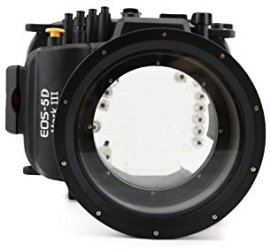 CameraPlus - Custodia Subacquea per otocamera Canon 5D Mark III (24mm-105mm) per la fotografia subacquea