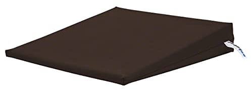 Sport-Tec Sitzkeilkissen VB 120 Sitzkissen Orthopädisch Keilkissen mit Kunstlederbezug, Auto Sitz Kissen, Büro Sitz Kissen, Sitzkeil