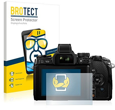 BROTECT 2 Stück Schutzfolie für Olympus OM-D E-M1
