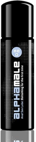 Anal Relax Gleitgel AlphaMale Aqua - Schmerzfreier Analsex und perfekt für große Dildos!