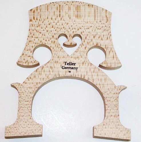 Teller Deutschland 4/4 Cello Brücke, Bausch Modell, 90 mm Fuß measeure Bosnische Ahorn vwws