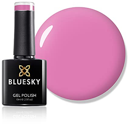 Bluesky Gel Nail Polish, Gotcha 80522, Bright, Pink,Taffy Long Lasting, Chip Resistant, 10 ml (Requires Drying Under UV LED Lamp)