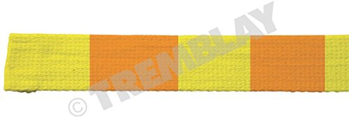 Rolle mit 25 m Gürtel mittelschwerer gelb orange