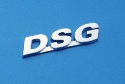 Volkswagen Original VW Ersatzteile Schriftzug Aufkleber Plakette (DSG)