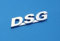 Volkswagen Original VW Ersatzteile Schriftzug Aufkleber Plakette (DSG)