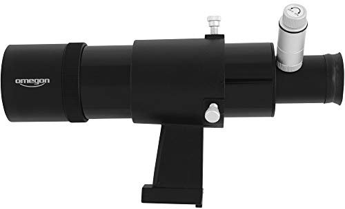 Omegon Sucherfernrohr 9x50 beleuchteter Sucher, schwarz