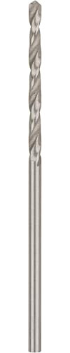 Bosch 10x PRO Metal HSS-G Twist Drill Bit Standard Length (for Non-ferrous metals, Steel, Ø 2,10 mm, Professional Accessory Rotary Drill/Drivers)
