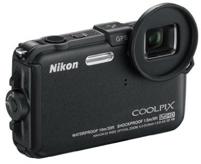Nikon Coolpix AW100 Outdoor-Digitalkamera (16 Megapixel, 5-fach opt. Zoom, 7,5 cm (3 Zoll) Display, bildstabilisiert, wasserdicht bis 10m, kälteresistent, GPS) schwarz