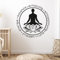 GRAZDesign Wandtattoo Bad Frieden Ruhe Erholung Wellness Wandaufkleber Wand Aufkleber - 30x30cm / 071 grau