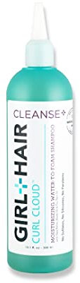 GIRL+HAIR Girl+Hair Natural Hair Products, Cleanse Plus Moisturizing Sulfate Free Shampoo,Treat Scalp with Tea Tree Oil & Neem Oil, 10.1 fl.oz./300 ml