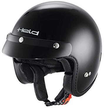Held Black Bob Jethelm, Farbe schwarz, Größe XS