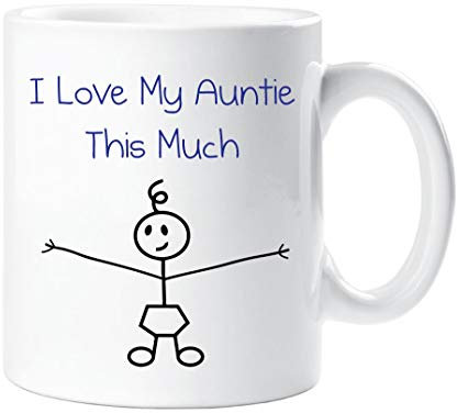 60 Second Makeover Limited I Love My Auntie This Much Boys Mug Mother Day Nephew Gift Mummy Birthday