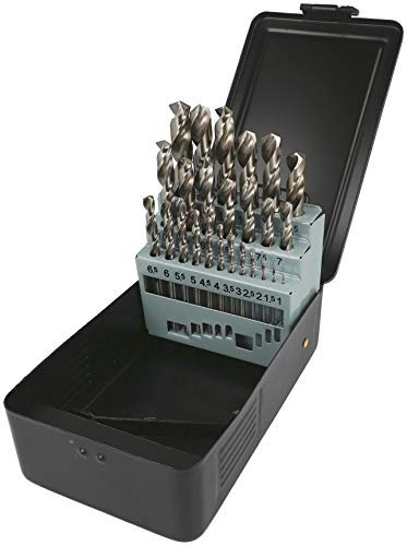 Heller Tools 900 HSS-G Metallbohrer, Set 25-teilig, Ø 1-13 mm, hss bohrer set metall 1-13mm profi, metallbohrer set, bohrer set metall, stahlbohrer set, akkuschrauber