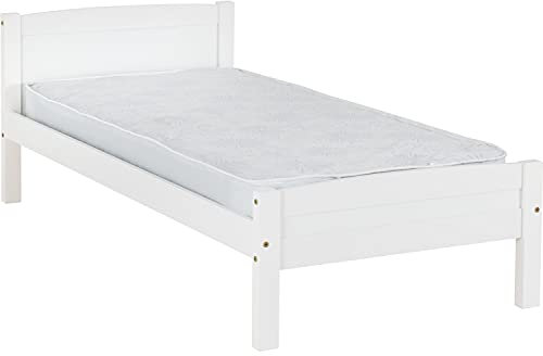 Seconique Amber 3' Single Bed in White