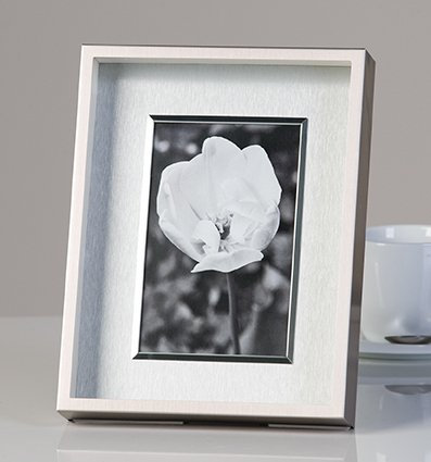 Fotorahmen/Bilderrahmen Pontos Metall/Glas