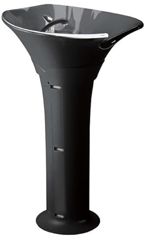 Wash stand Sea, black, black ceramic basin