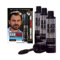 Blackbeard for Men – Pinceau colorant temporaire pour Barbe Favoris Sourcil Moustache BRUN FONCÉ 12 ml X3