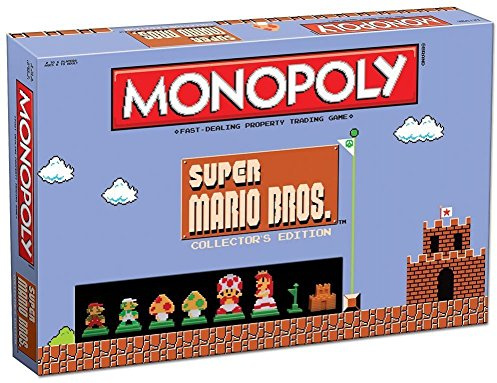 Super Mario Bros Monopoly Collector's Edition Board Game
