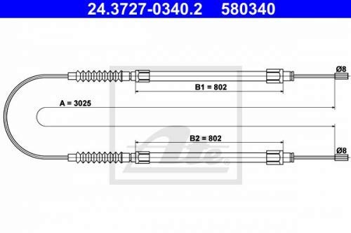 ATE 24372703402 Bremsseil