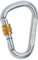 Edelrid Karabiner aus gehärtetem Stahl Steel HMS Screw